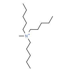 ChemSpider 2D Image | N-Methyl-N,N-dipentyl-1-pentanaminium | C16H36N