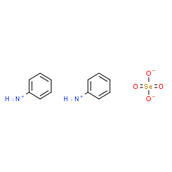 ChemSpider 2D Image | Bisanilinium selenate | C12H16N2O4Se