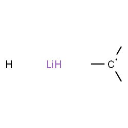 ChemSpider 2D Image | hydrogen; lithium hydride; 2-methylpropane | C4H10Li