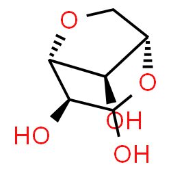 ChemSpider 2D Image | 3,6-Anhydro-L-galactopyranose | C6H10O5