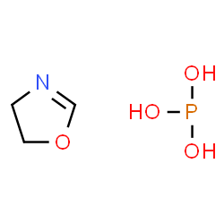 ChemSpider 2D Image | 4,5-Dihydro-1,3-oxazole phosphite (1:1) | C3H8NO4P