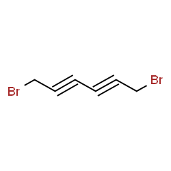 ChemSpider 2D Image | 1,6-Dibromo-2,4-hexadiyne | C6H4Br2
