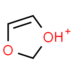 ChemSpider 2D Image | 1,3-Dioxole, conjugate acid | C3H5O2