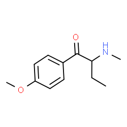 ChemSpider 2D Image | 1-(4-Methoxyphenyl)-2-(methylamino)-1-butanone | C12H17NO2