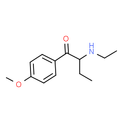 ChemSpider 2D Image | 2-(Ethylamino)-1-(4-methoxyphenyl)-1-butanone | C13H19NO2