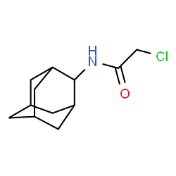 ChemSpider 2D Image | N-Adamantan-2-yl-2-chloro-acetamide | C12H18ClNO