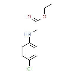 ChemSpider 2D Image | ETHYL (4-CHLOROANILINO)ACETATE | C10H12ClNO2