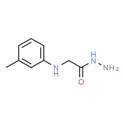 ChemSpider 2D Image | 2-[(3-Methylphenyl)amino]acetohydrazide | C9H13N3O