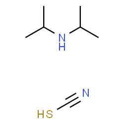 ChemSpider 2D Image | N-Isopropyl-2-propanamine thiocyanate (1:1) | C7H16N2S