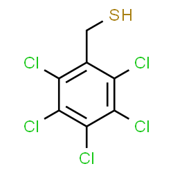 ChemSpider 2D Image | (Pentachlorophenyl)methanethiol | C7H3Cl5S