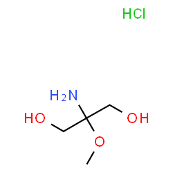 ChemSpider 2D Image | 2-Amino-2-methoxy-1,3-propanediol hydrochloride (1:1) | C4H12ClNO3