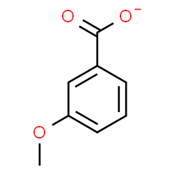 ChemSpider 2D Image | 3-Methoxybenzoate | C8H7O3