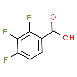 ChemSpider 2D Image | 2,3,4-Trifluorobenzoic acid | C7H3F3O2