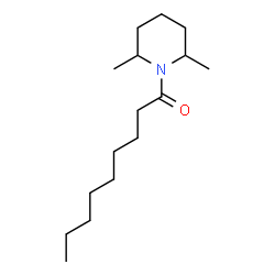 ChemSpider 2D Image | 1-(2,6-Dimethyl-1-piperidinyl)-1-nonanone | C16H31NO