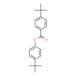 ChemSpider 2D Image | 4-tert-butylphenyl 4-tert-butylbenzoate | C21H26O2
