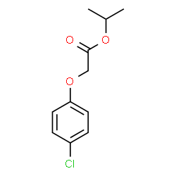 ChemSpider 2D Image | Isopropyl (4-chlorophenoxy)acetate | C11H13ClO3