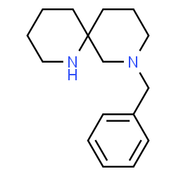 ChemSpider 2D Image | 8-Benzyl-1,8-diazaspiro[5.5]undecane | C16H24N2