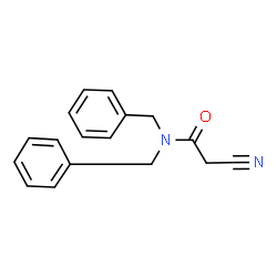 ChemSpider 2D Image | N,N-Dibenzyl-2-cyanoacetamide | C17H16N2O