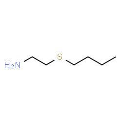 ChemSpider 2D Image | 2-(Butylsulfanyl)ethanamine | C6H15NS