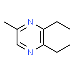 ChemSpider 2D Image | 2,3-Diethyl-5-methylpyrazine | C9H14N2