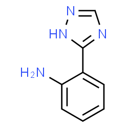 ChemSpider 2D Image | 2-(1H-1,2,4-Triazol-3-yl)aniline | C8H8N4
