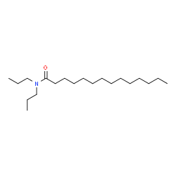 ChemSpider 2D Image | N,N-Dipropyltetradecanamide | C20H41NO