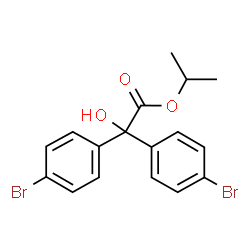 ChemSpider 2D Image | bromopropylate | C17H16Br2O3