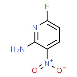 ChemSpider 2D Image | 6-Fluoro-3-nitro-2-pyridinamine | C5H4FN3O2