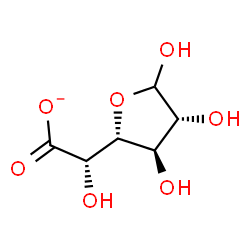 ChemSpider 2D Image | D-Galactofuranuronate | C6H9O7