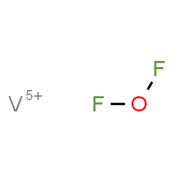 ChemSpider 2D Image | fluoro hypofluorite; vanadium(5+) | F2OV