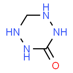 ChemSpider 2D Image | 1,2,4,5-Tetrazinan-3-one | C2H6N4O