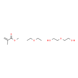 ChemSpider 2D Image | ethoxyethane; 2-(2-hydroxyethoxy)ethanol; methyl 2-methylprop-2-enoate | C13H28O6