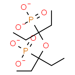 ChemSpider 2D Image | (Oxydi-3,3-pentanediyl)bis(phosphonate) | C10H20O7P2
