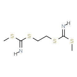 ChemSpider 2D Image | 1,2-Ethanediyl dimethyl biscarbonodithioimidate | C6H12N2S4