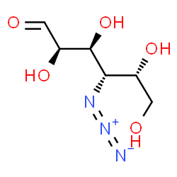 ChemSpider 2D Image | 4-Azido-4-deoxy-D-galactose | C6H11N3O5