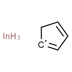 ChemSpider 2D Image | 1,3-Cyclopentadien-1-yl - indium (1:1) | C5H5In