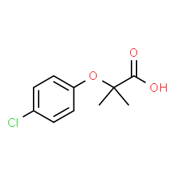 ChemSpider 2D Image | Clofibric acid | C10H11ClO3