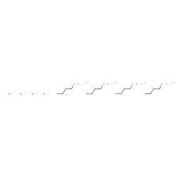 ChemSpider 2D Image | 1-Butanaminium bromide (1:1) | C16H48Br4N4