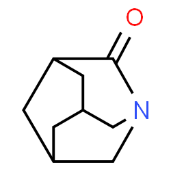 ChemSpider 2D Image | 1-Azatricyclo[3.3.1.1~3,7~]decan-2-one | C9H13NO