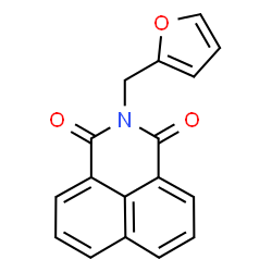 ChemSpider 2D Image | 2-Furan-2-ylmethyl-benzo[de]isoquinoline-1,3-dione | C17H11NO3