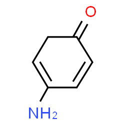 ChemSpider 2D Image | 4-Amino-2,4-cyclohexadien-1-one | C6H7NO