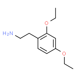 ChemSpider 2D Image | 2-(2,4-Diethoxyphenyl)ethanamine | C12H19NO2