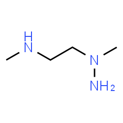 ChemSpider 2D Image | N-Methyl-2-(1-methylhydrazino)ethanamine | C4H13N3