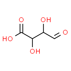 ChemSpider 2D Image | 2,3-Dihydroxy-4-oxobutanoic acid | C4H6O5