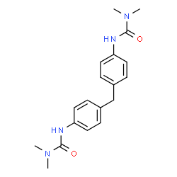 ChemSpider 2D Image | 4,4'-methylenebis(1,1-dimethyl-3-phenylurea) | C19H24N4O2