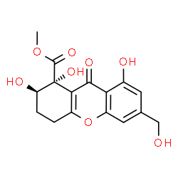 ChemSpider 2D Image | aspergillusone B | C16H16O8