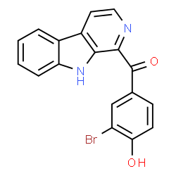 ChemSpider 2D Image | eudistomin Y3 | C18H11BrN2O2