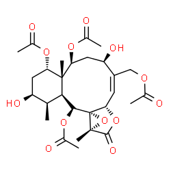 ChemSpider 2D Image | briaexcavatin J | C28H38O13