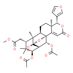 ChemSpider 2D Image | xylocarpin F | C31H38O11