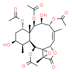 ChemSpider 2D Image | briaexcavatin P | C28H38O13